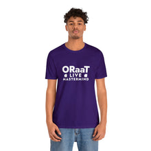 Load image into Gallery viewer, ORaaT Live Mastermind Unisex Jersey Short Sleeve Tee