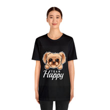 Load image into Gallery viewer, Team Happy Unisex Jersey Short Sleeve Tee