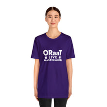 Load image into Gallery viewer, ORaaT Live Mastermind Unisex Jersey Short Sleeve Tee