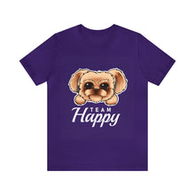 Load image into Gallery viewer, Team Happy Unisex Jersey Short Sleeve Tee