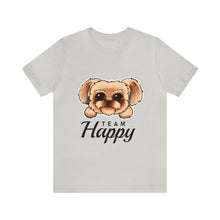 Load image into Gallery viewer, Team Happy Unisex Jersey Short Sleeve Tee