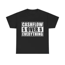 Load image into Gallery viewer, Cashflow Over Everything - Unisex Heavy Cotton Tee