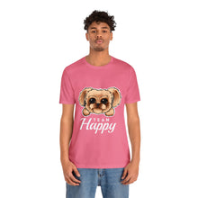 Load image into Gallery viewer, Team Happy Unisex Jersey Short Sleeve Tee