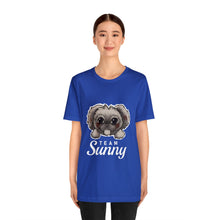 Load image into Gallery viewer, Team Sunny Unisex Jersey Short Sleeve Tee
