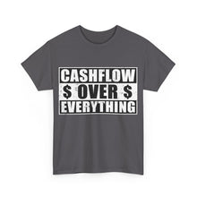 Load image into Gallery viewer, Cashflow Over Everything - Unisex Heavy Cotton Tee
