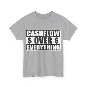Cashflow Over Everything - Unisex Heavy Cotton Tee