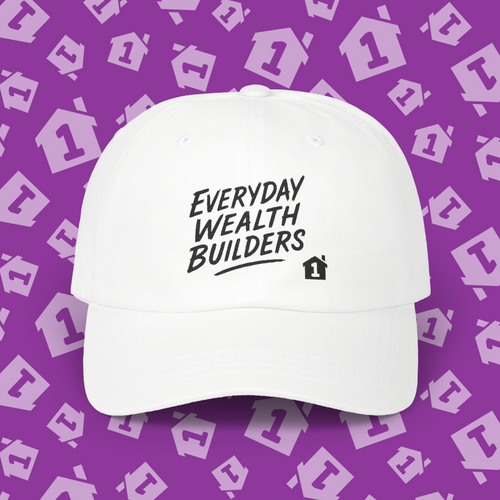 Everyday Wealth Builders Cap, Motivational Hat, Gift for Men, Adjustable Cap, Everyday Wear, Dad Gift, Casual Style