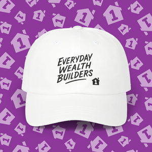 Everyday Wealth Builders Cap, Motivational Hat, Gift for Men, Adjustable Cap, Everyday Wear, Dad Gift, Casual Style