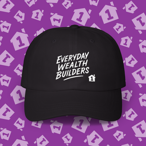 Everyday Wealth Builders Cap - Casual Style Hat for Fathers, Gift for Dad, Unisex Adjustable Cap, Summer Accessory, Trendy Headwear