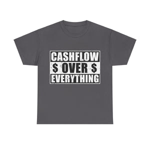 Cashflow Over Everything - Unisex Heavy Cotton Tee