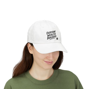 Everyday Wealth Builders Cap, Motivational Hat, Gift for Men, Adjustable Cap, Everyday Wear, Dad Gift, Casual Style