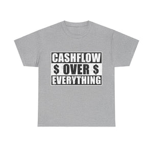 Cashflow Over Everything - Unisex Heavy Cotton Tee