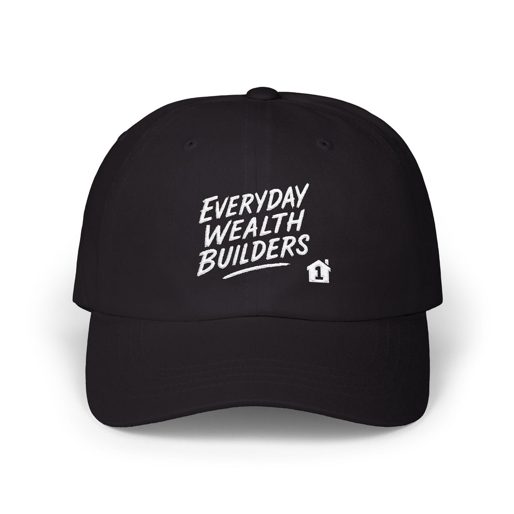 Everyday Wealth Builders Cap - Casual Style Hat for Fathers, Gift for Dad, Unisex Adjustable Cap, Summer Accessory, Trendy Headwear