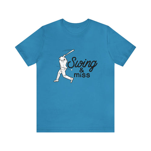 Swing and Miss Unisex Jersey Short Sleeve Tee