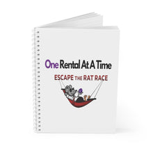 Load image into Gallery viewer, Escape the Rat Race (Hammock) Spiral Notebook