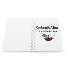 Load image into Gallery viewer, Escape the Rat Race (Hammock) Spiral Notebook